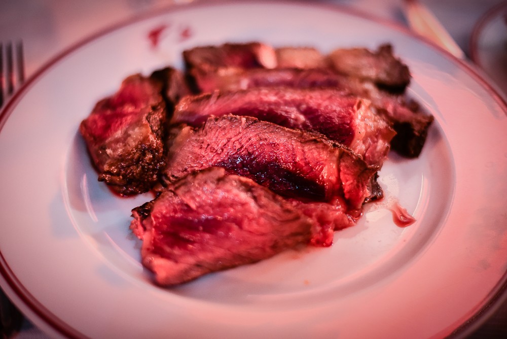 Steak at Fouquet's