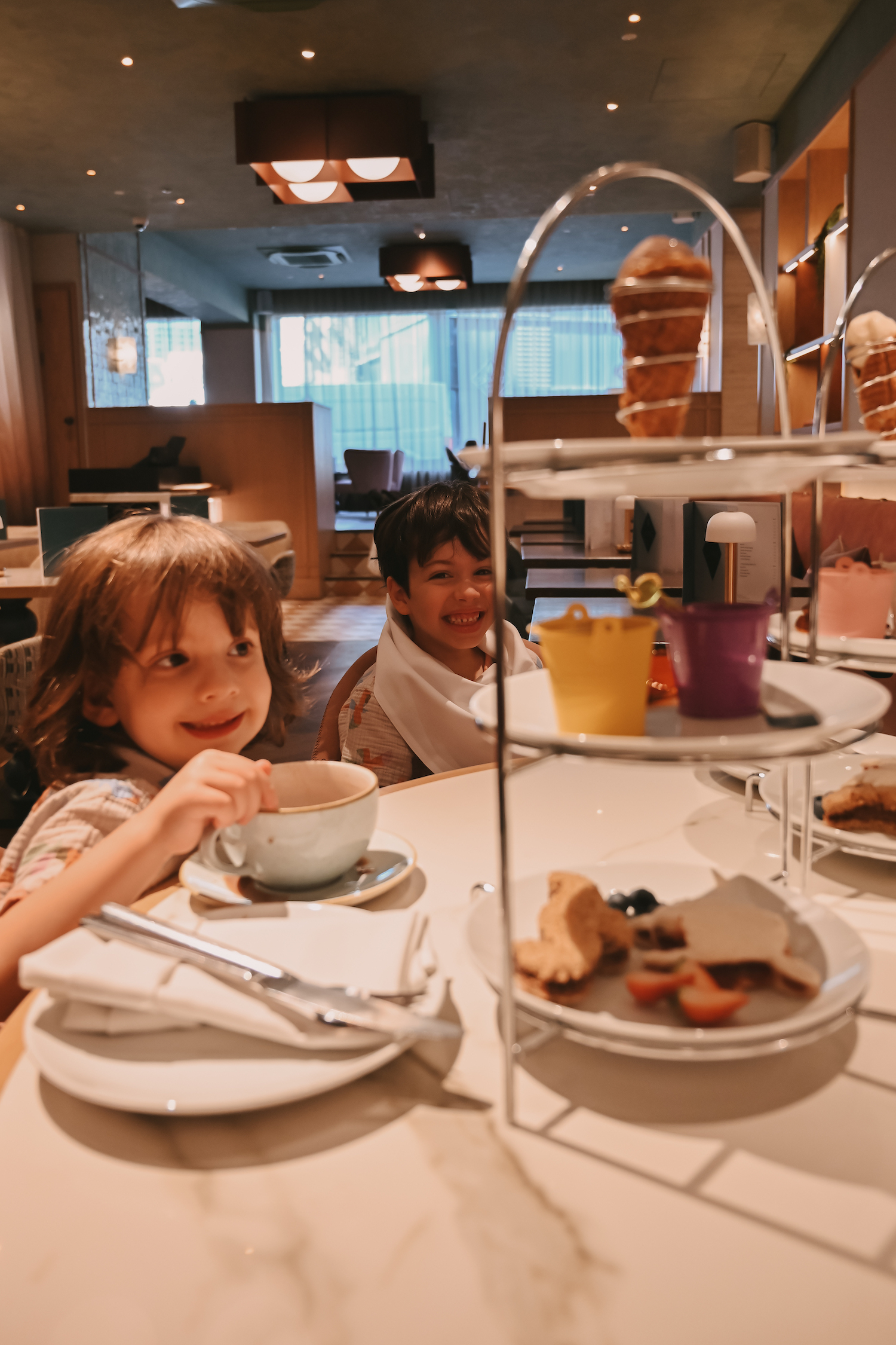 Scoops by the sea afternoon tea