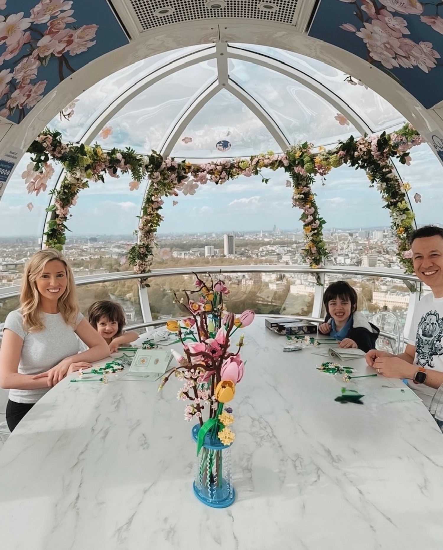 Lego on the London eye