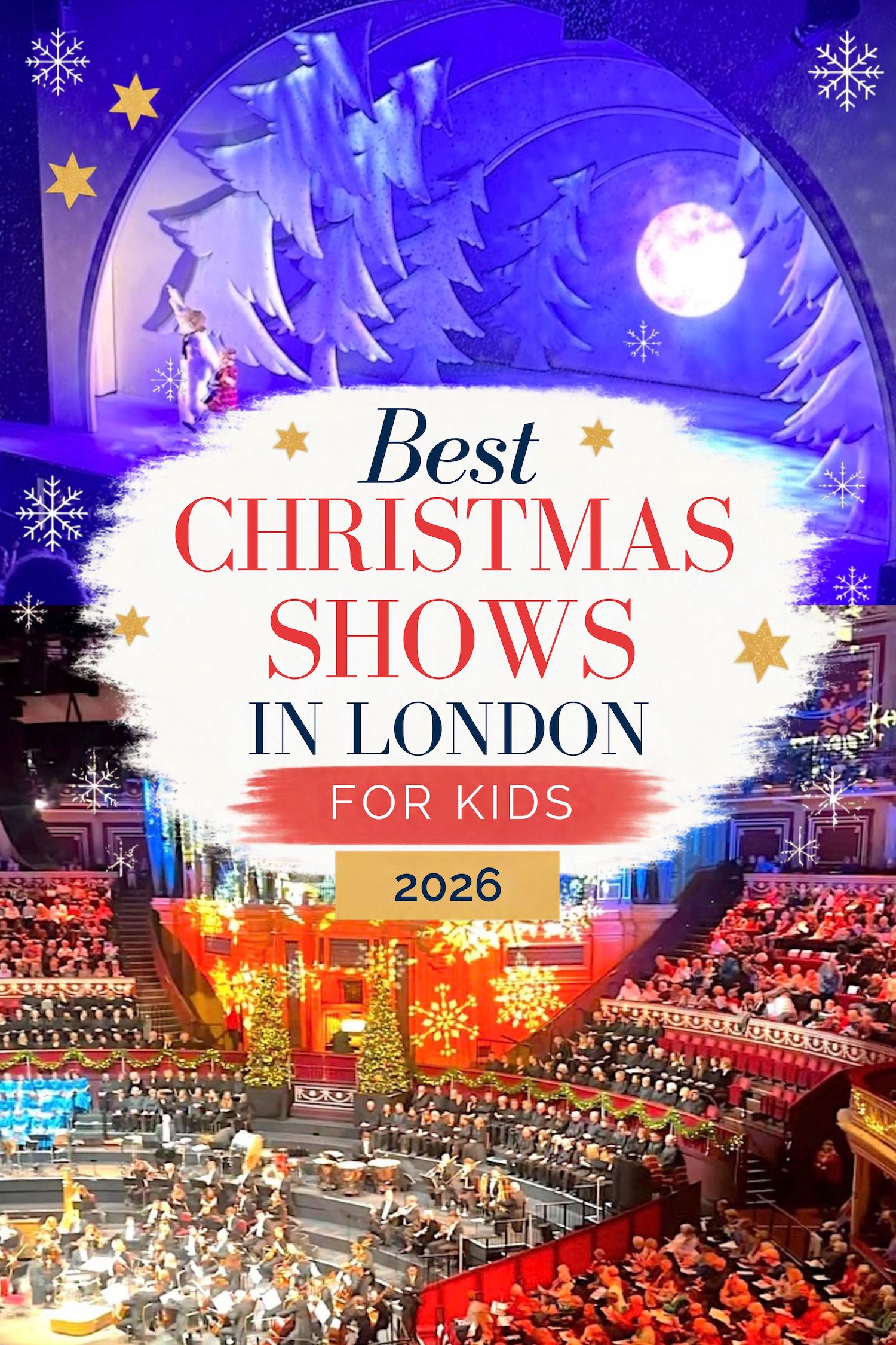 Best Christmas Shows in London for kids 2026