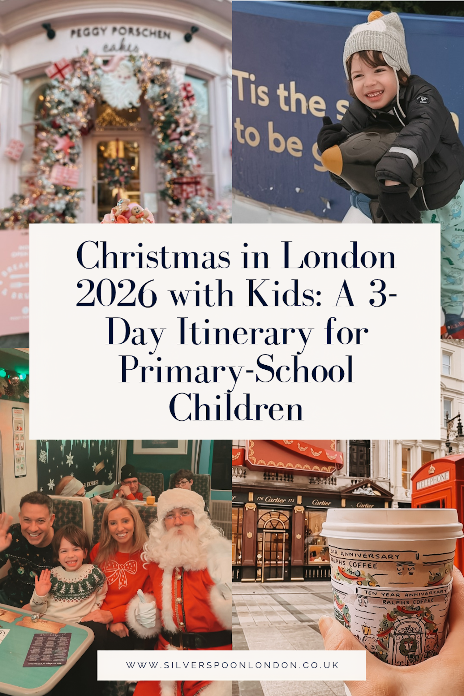 Christmas in London 2026 with kids, a 3 day itinerary