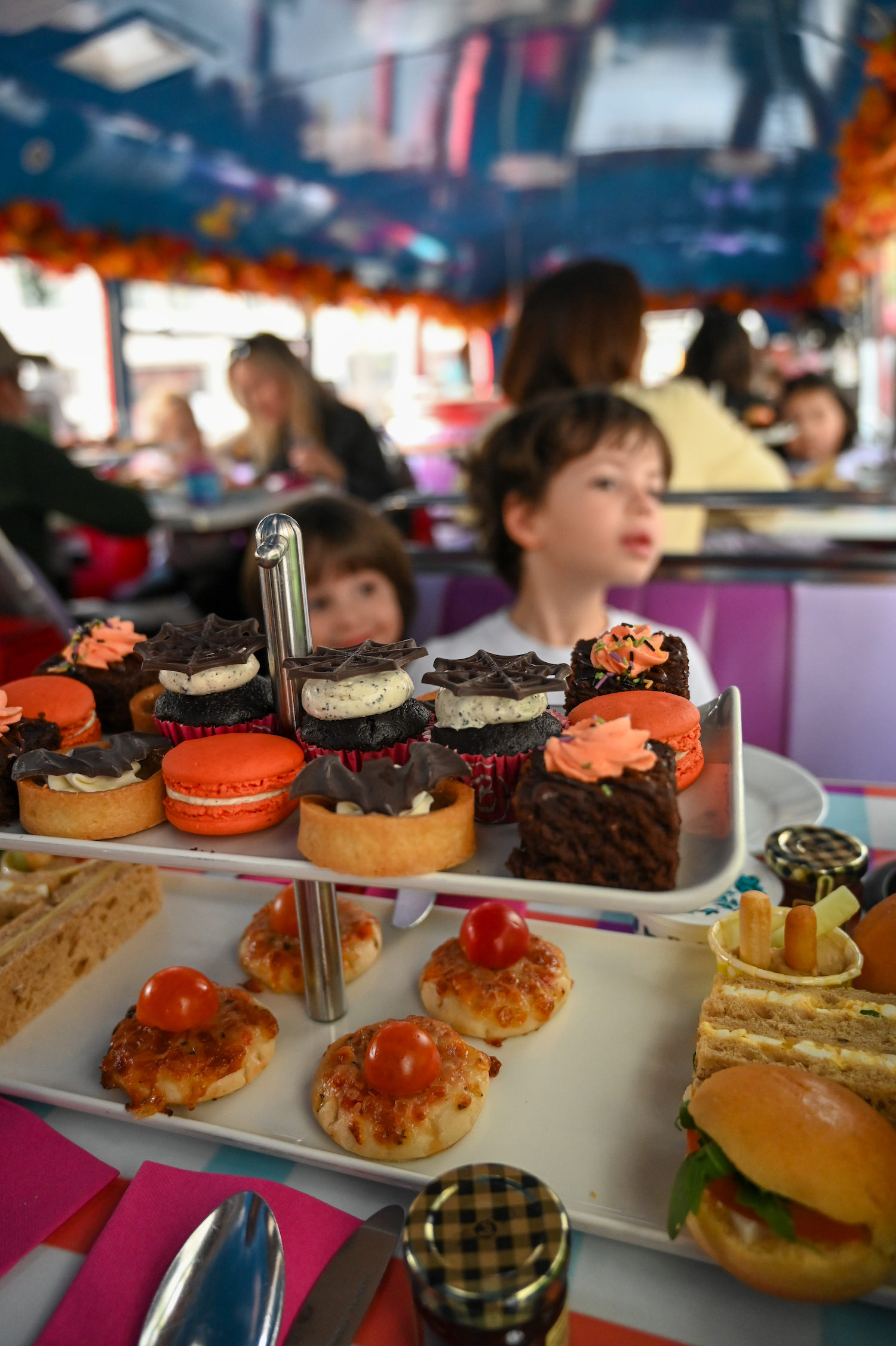 The Peppa Pig Halloween Afternoon Tea bus