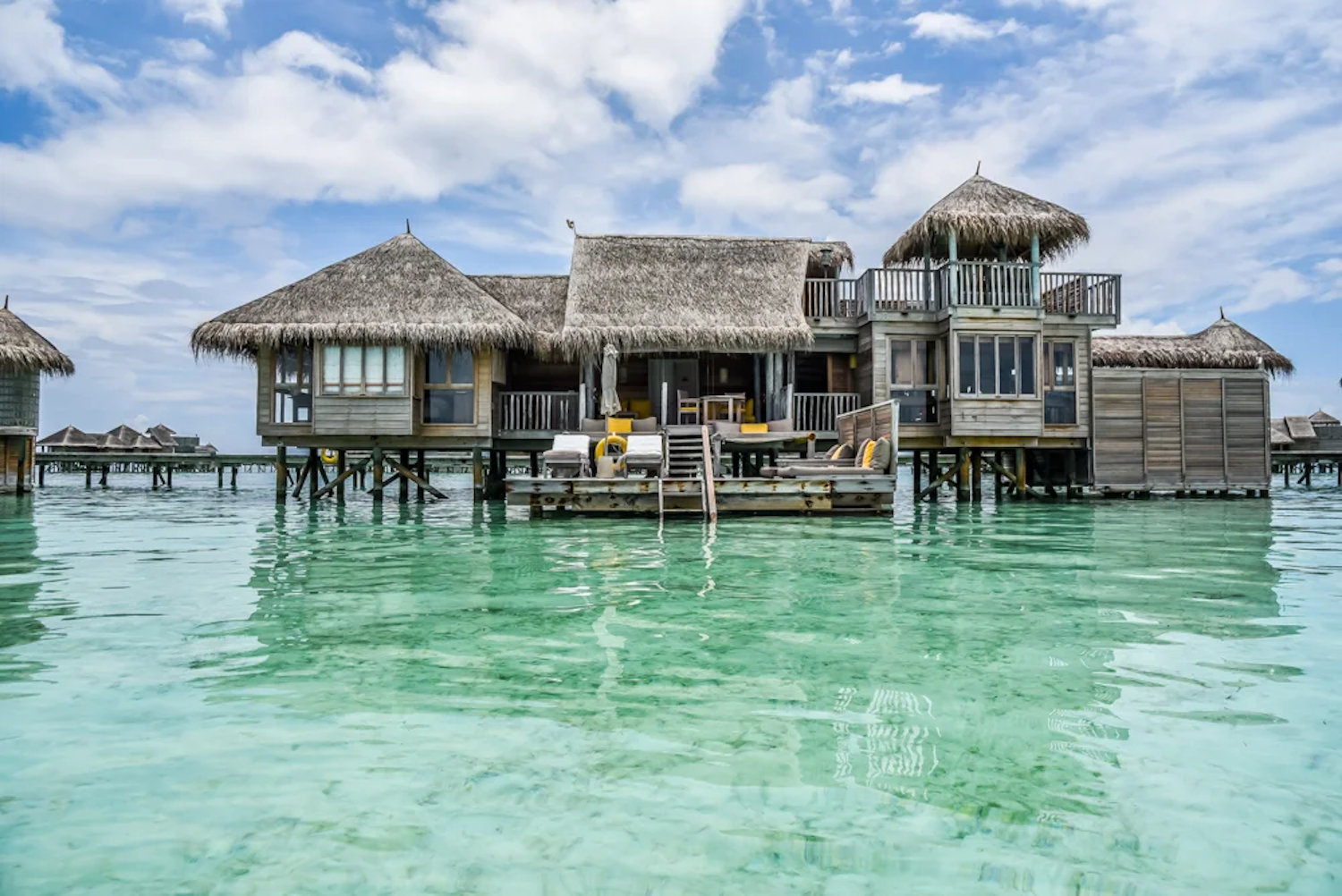 Over water villa at Gili Lankanfushi